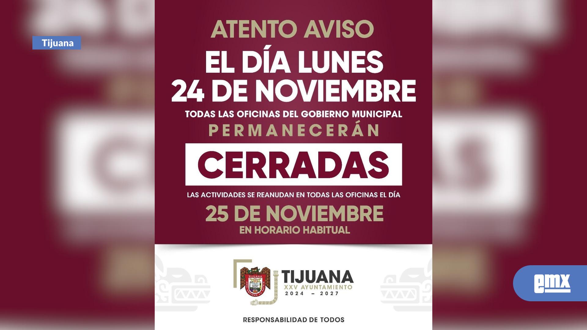 EMX-Será-día-inhábil-el-lunes-24-de-noviembre-en-el-Gobierno-Municipal-de-Tijuana