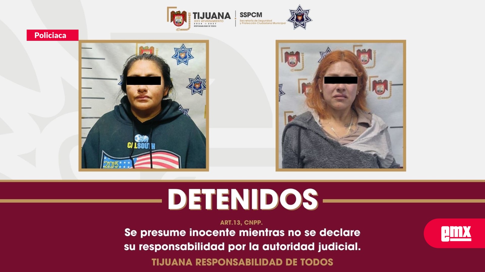 EMX-Mujeres-lesionan-a-sus-esposos;-Policía-Municipal-las-detiene-en-Tijuana