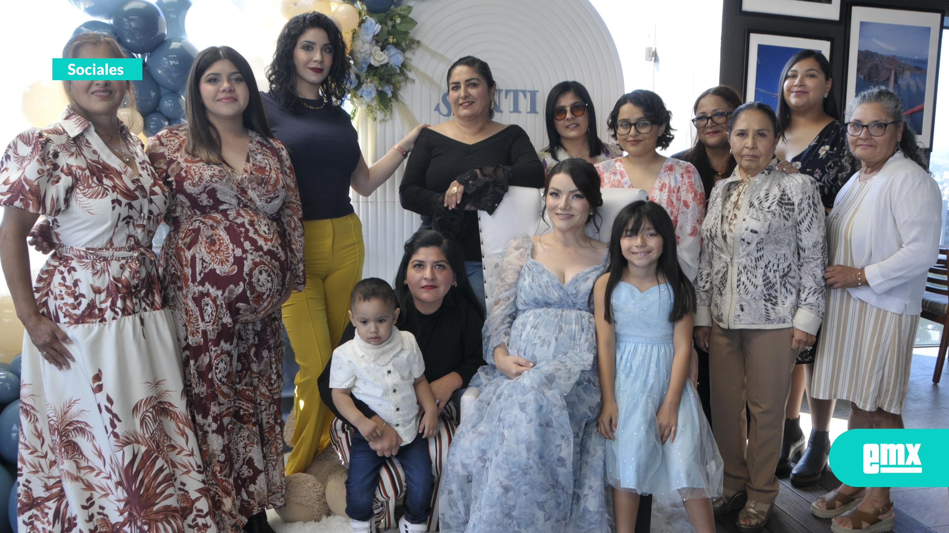 EMX-Festejan alegre baby shower por la próxima llegada de Santiago Iván