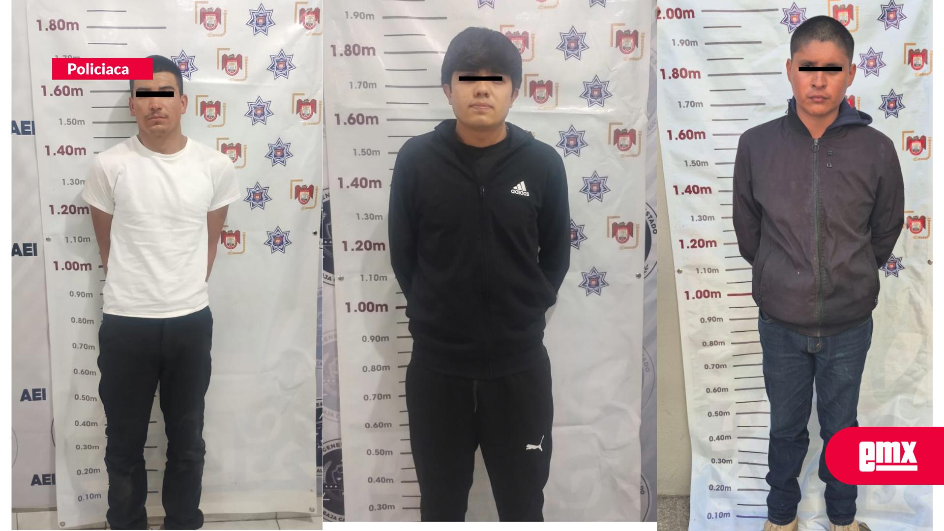 EMX-Detienen-a-tres-presuntos-responsables-del-ataque-armado-contra-taxi-del-aeropuerto-en-Tijuana