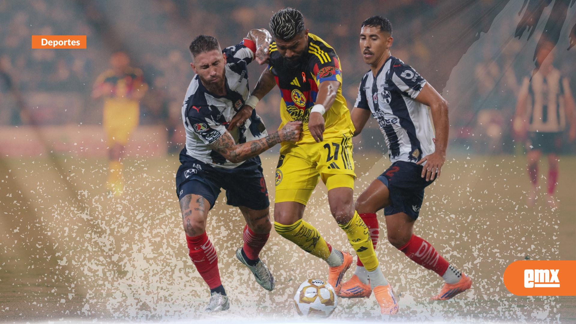 EMX-Rayados-toma-ventaja:-Monterrey-derrota-2-0-al-América-en-la-ida-de-cuartos-del-Apertura-2025