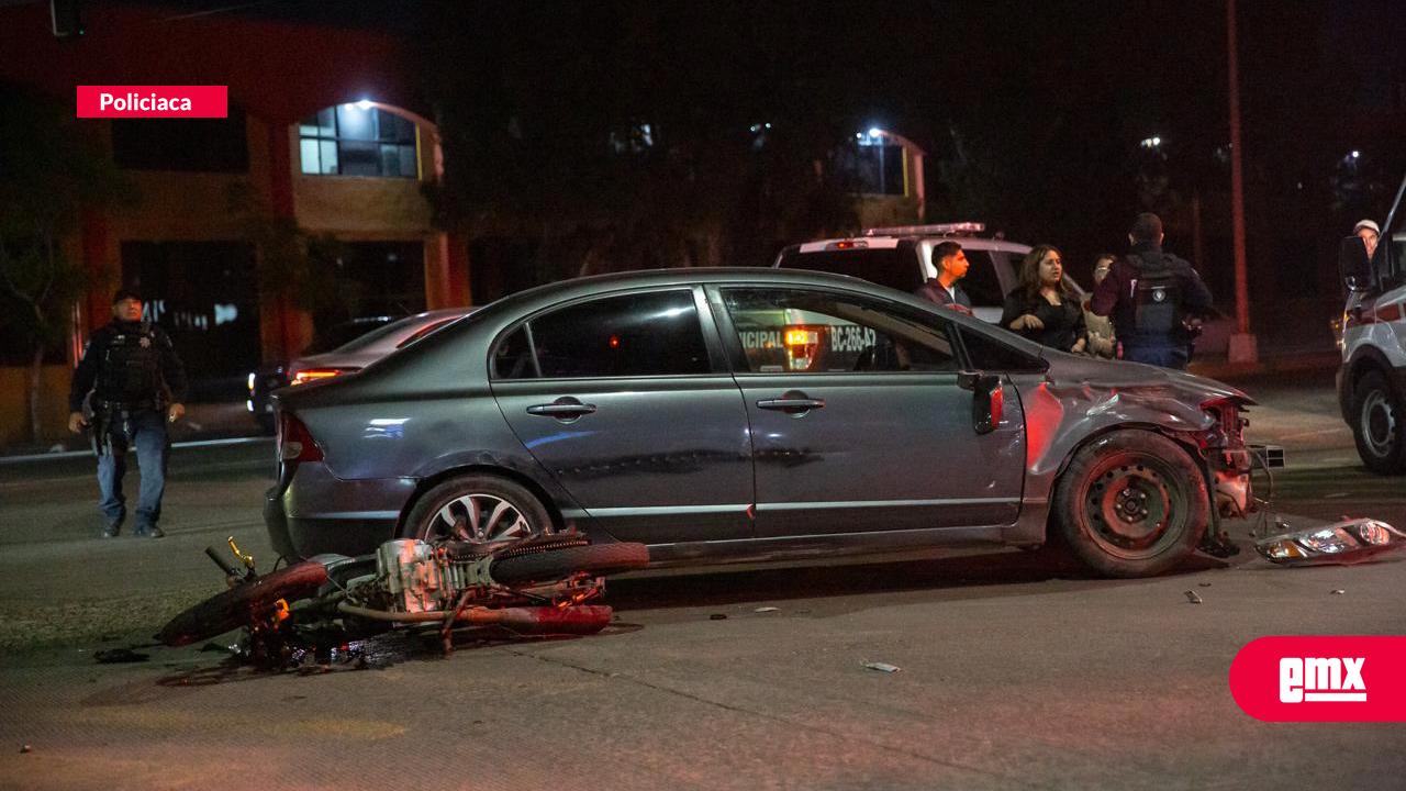 EMX-Motociclista resulta lesionado tras choque en Zona Río