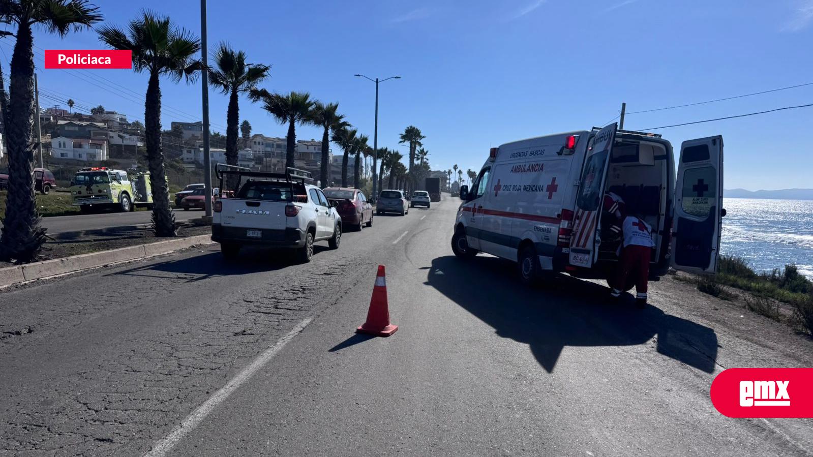 EMX-Atropellan a mujer en la Escénica