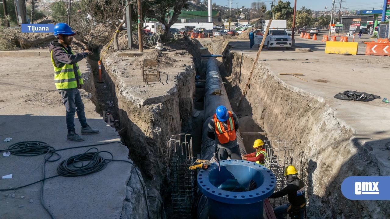 EMX-Reparación del acueducto Florido–Aguaje registra 85% de avance; el corte de agua será hasta enero