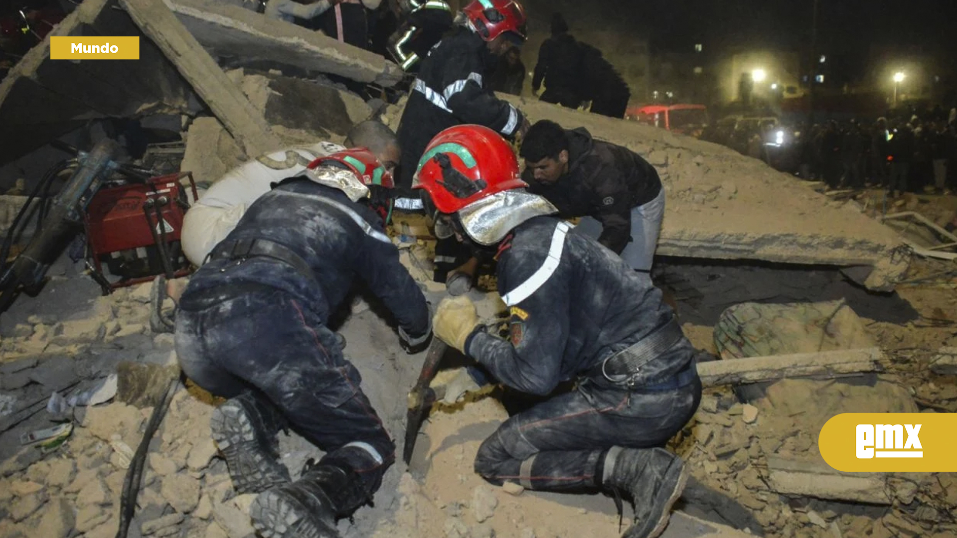 EMX-Derrumbe de edificio en Marruecos deja 22 muertos
