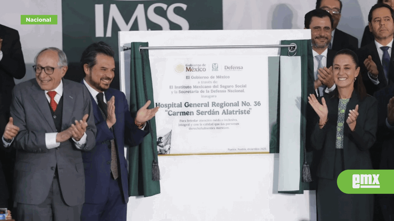 EMX-A ocho años del terremoto de 2017, reabren hospital regional del IMSS en Puebla