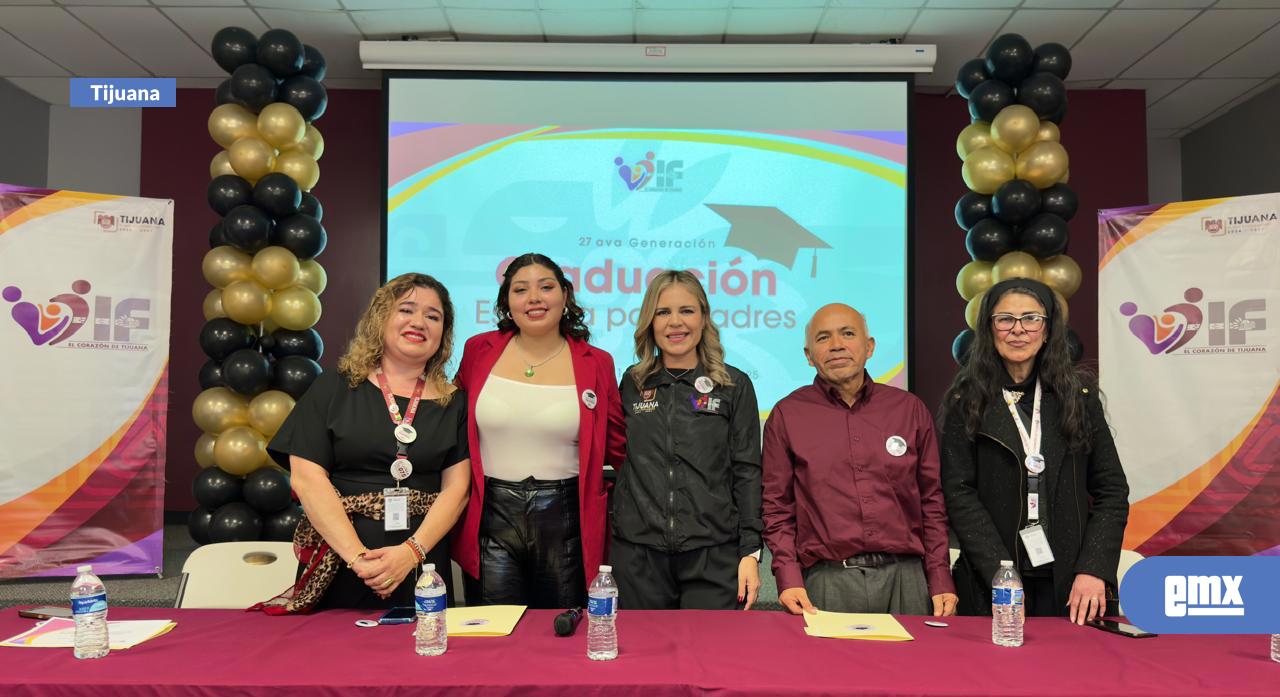 EMX-Concluye DIF Tijuana curso de Escuela para Madres y Padres