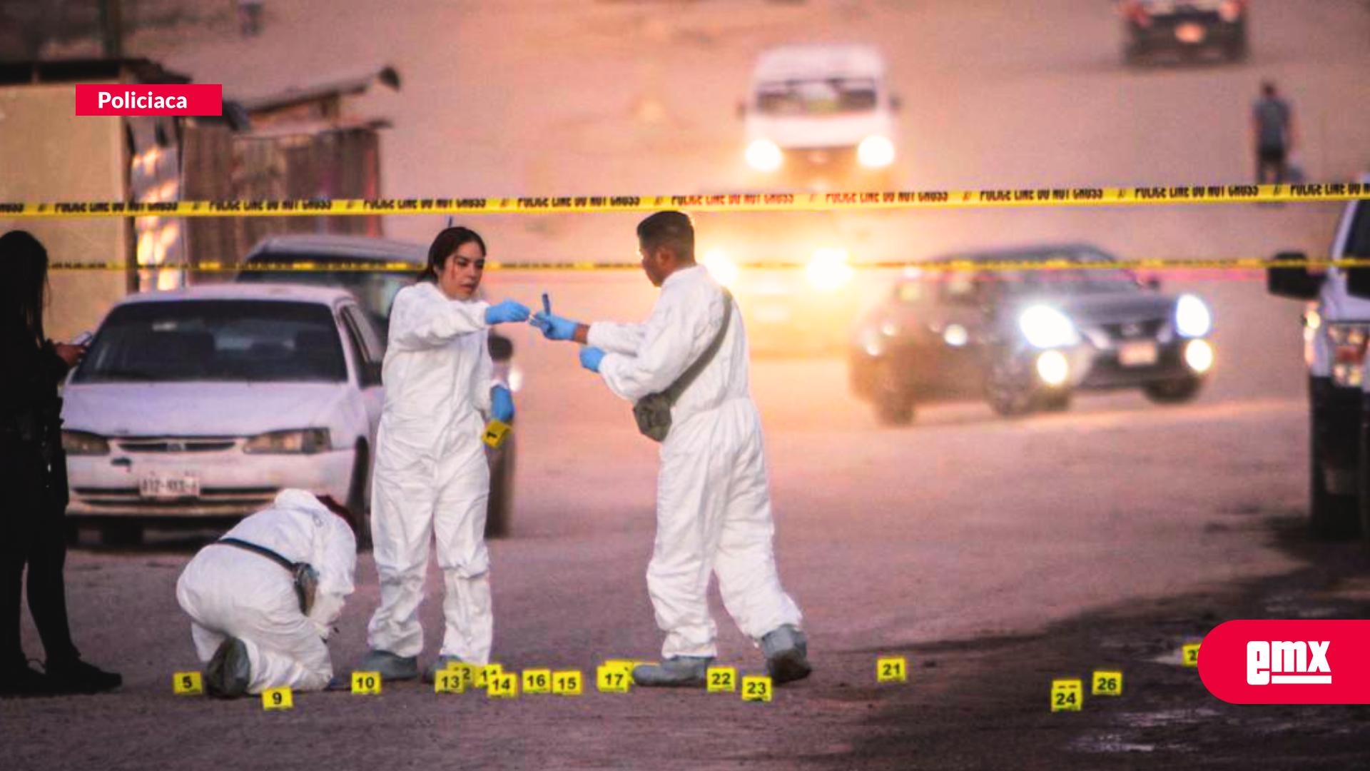 EMX-Hombre es asesinado a balazos en el fraccionamiento Palma Real