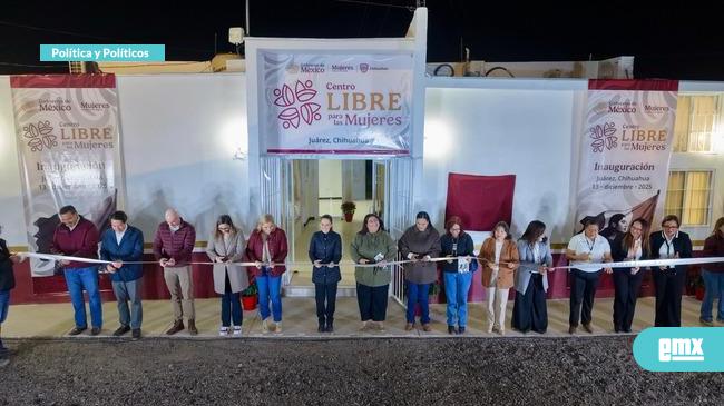 EMX-Claudia-Sheinbaum-Pardo...-inaugura-Centro-LIBRE-para-las-Mujeres-in-Ciudad-Juárez,-Chihuahua