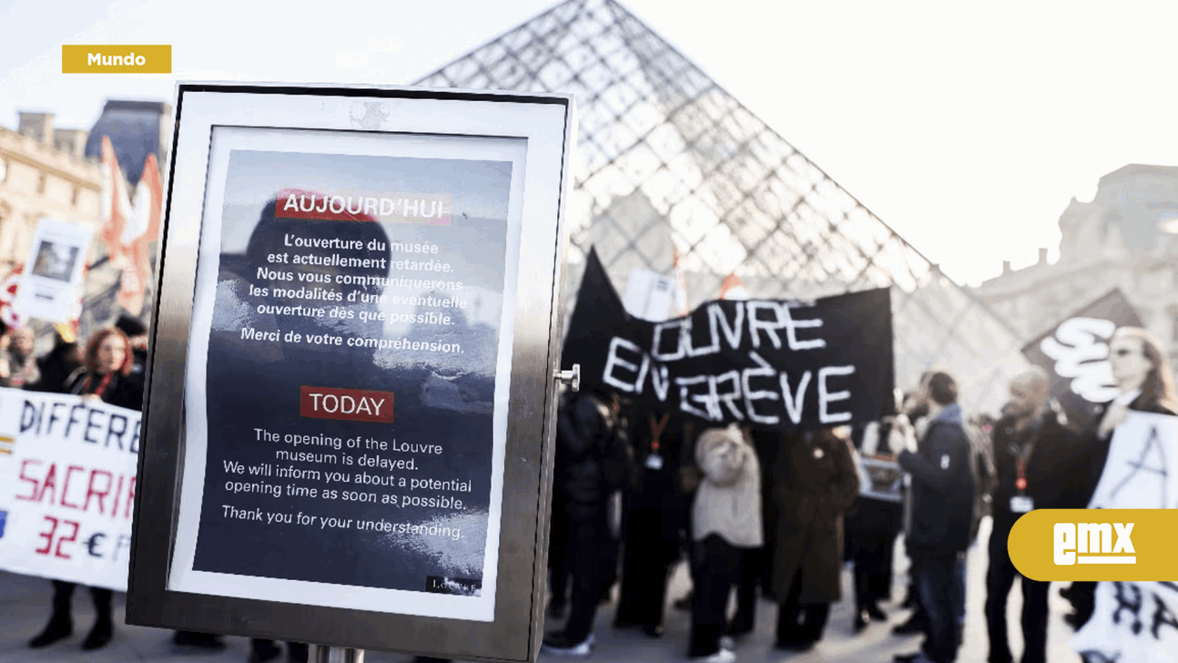EMX-Museo-de-Louvre-‘cierra-sus-puertas’:-400-trabajadores-se-van-a-huelga-por-malas-condiciones-laborales