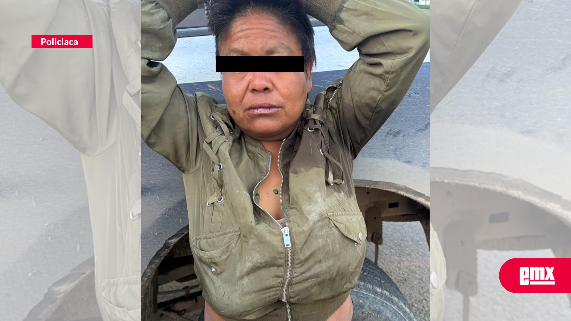 EMX-Detienen-a-mujer-armada-con-fusil-durante-patrullaje-policial