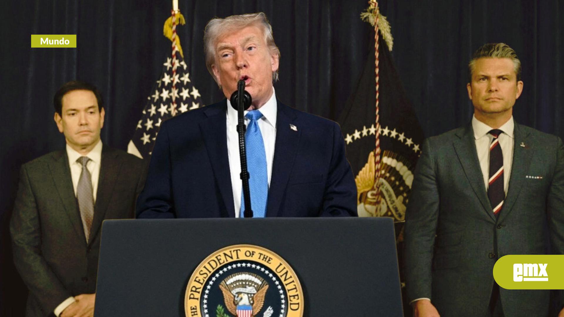 EMX-Trump descarta invasión a México, pero lanza advertencia por el narcotráfico