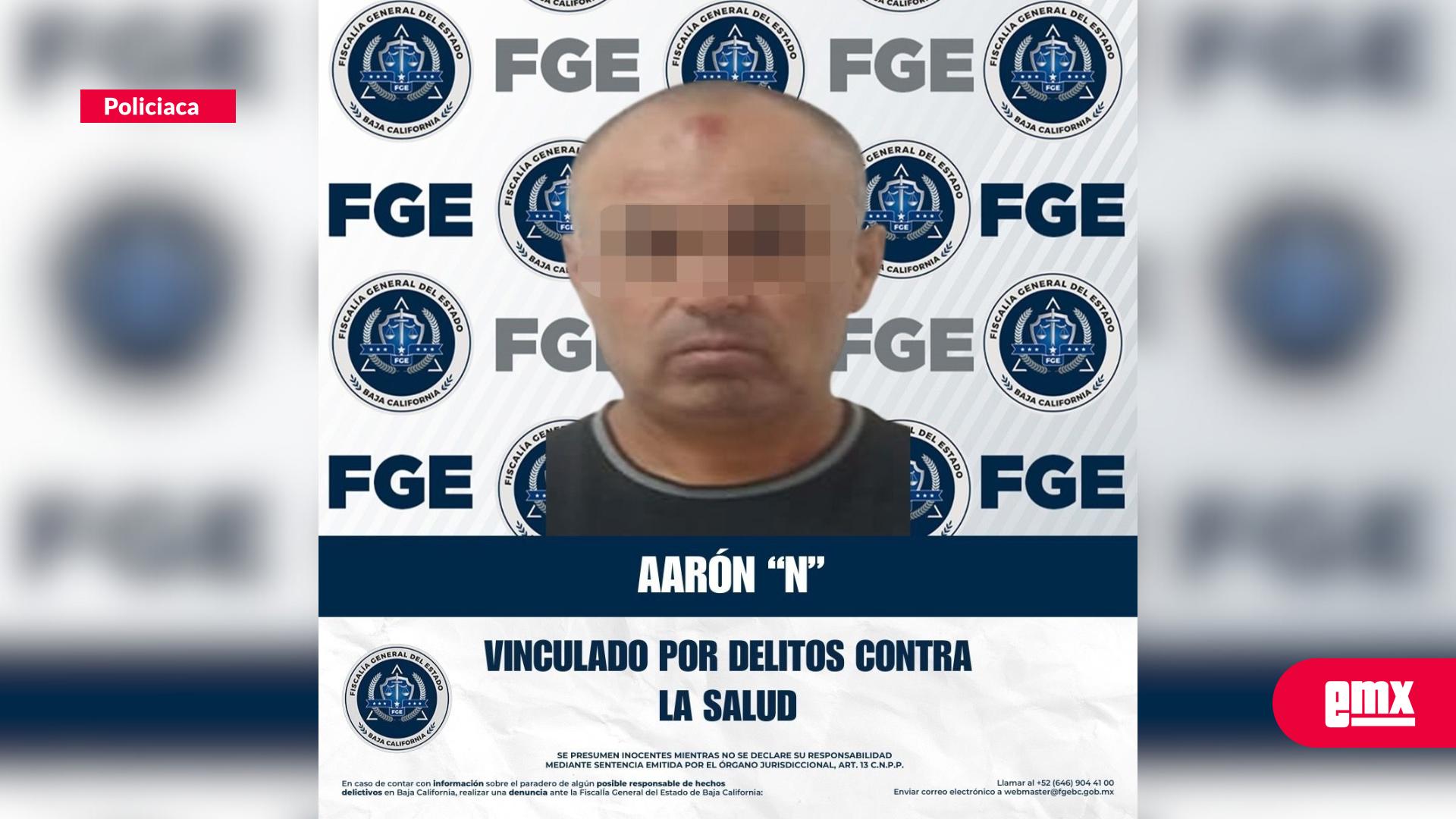 EMX-Aron “N” cayó detenido con cristal y pistola fajada; lo mandan directo a prisión