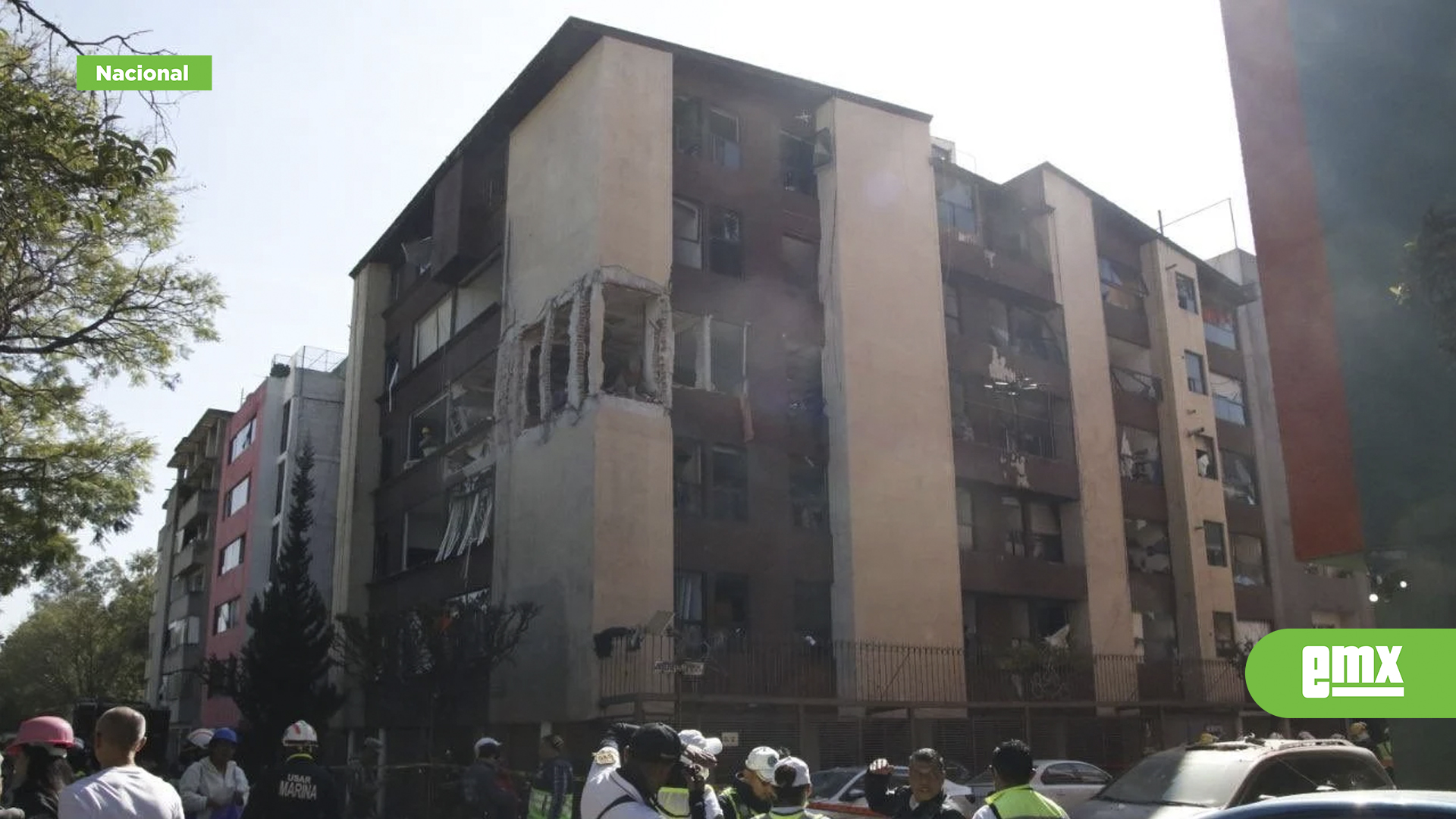 EMX-Explosión-por-acumulación-de-gas-en-Paseos-de-Taxqueña,-Coyoacán,-deja-al-menos-cinco-heridos