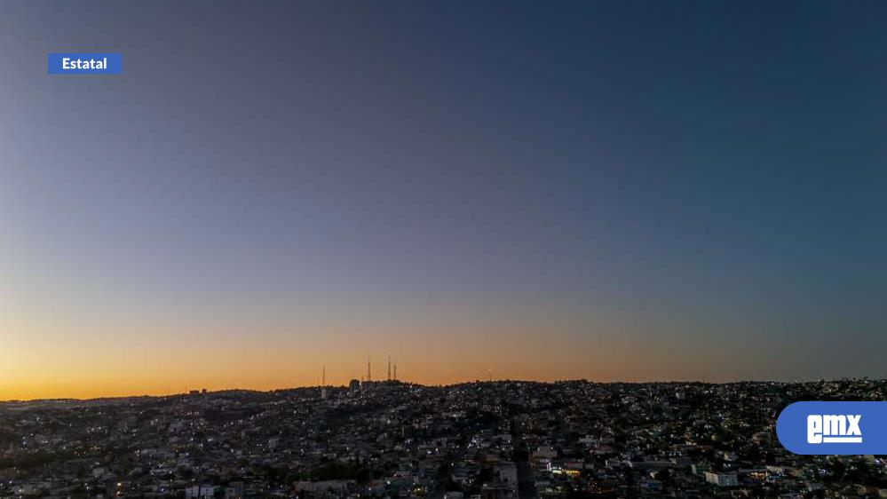 EMX-Así luce el amanecer de este lunes 12 de enero en Tijuana