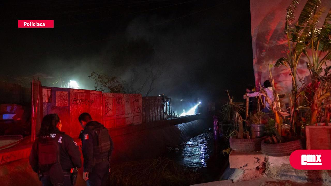 EMX-Incendio consume dos casas en La Morita; un perrito murió calcinado