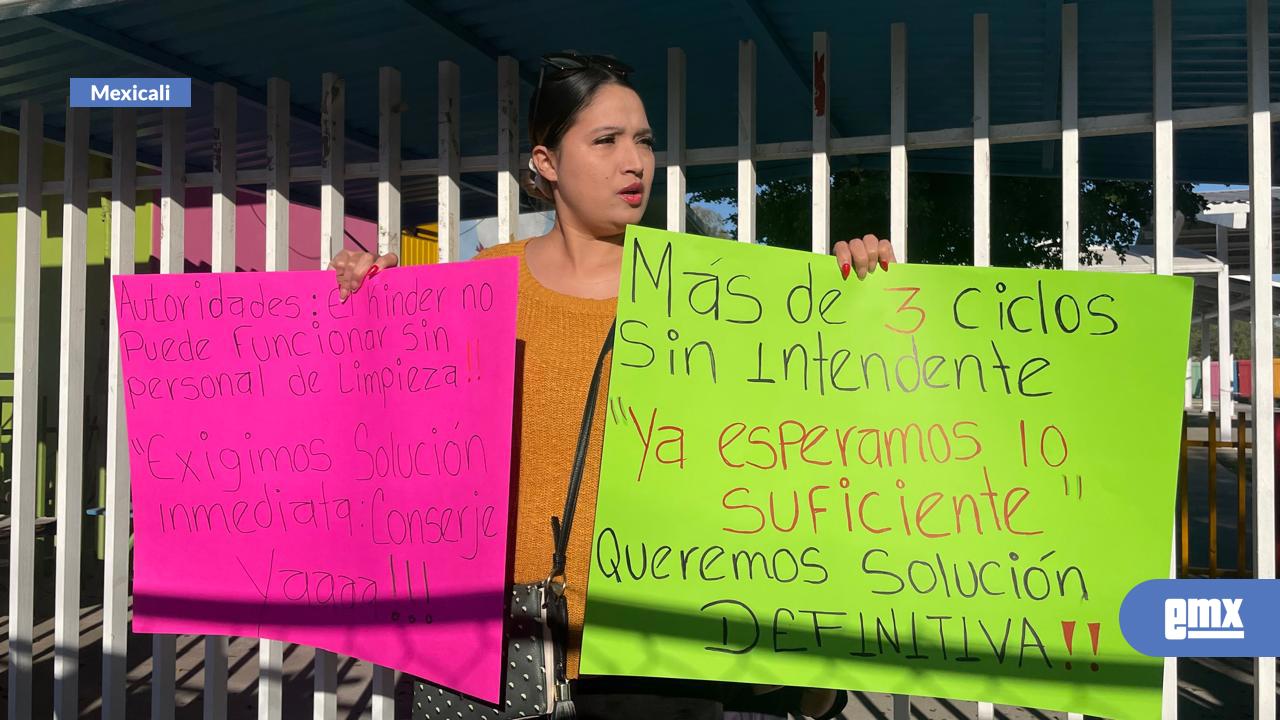 EMX-Niños-sin-clases-por-falta-de-intendente-en-el-kínder-Francisco-Gallego-Monge