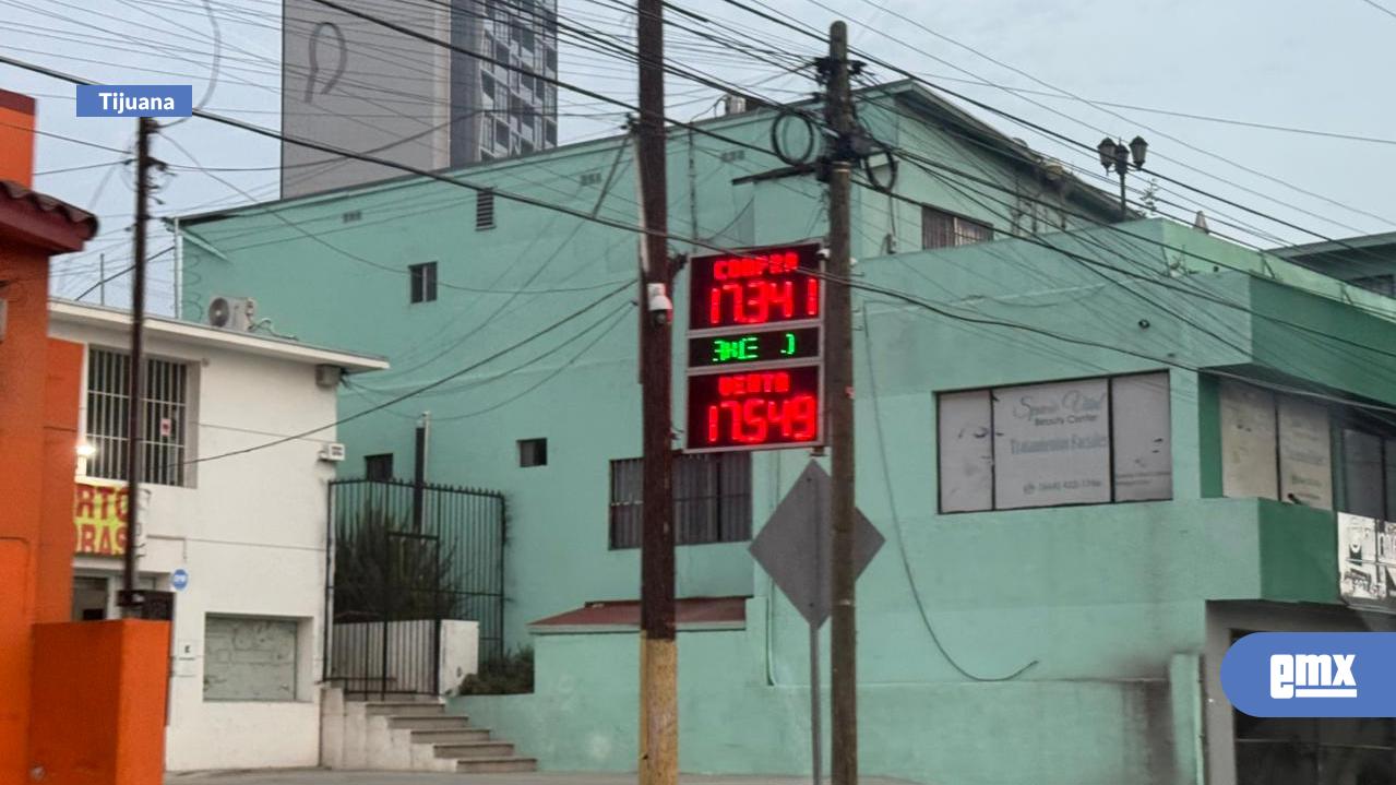 EMX-Cotización del dólar en casas de cambio de la ciudad de Tijuana para este miércoles 21 de enero