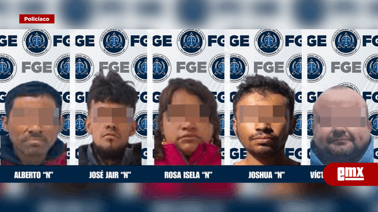 EMX-Cinco 'chiquinarcos' van a proceso, acusados por delitos contra la salud