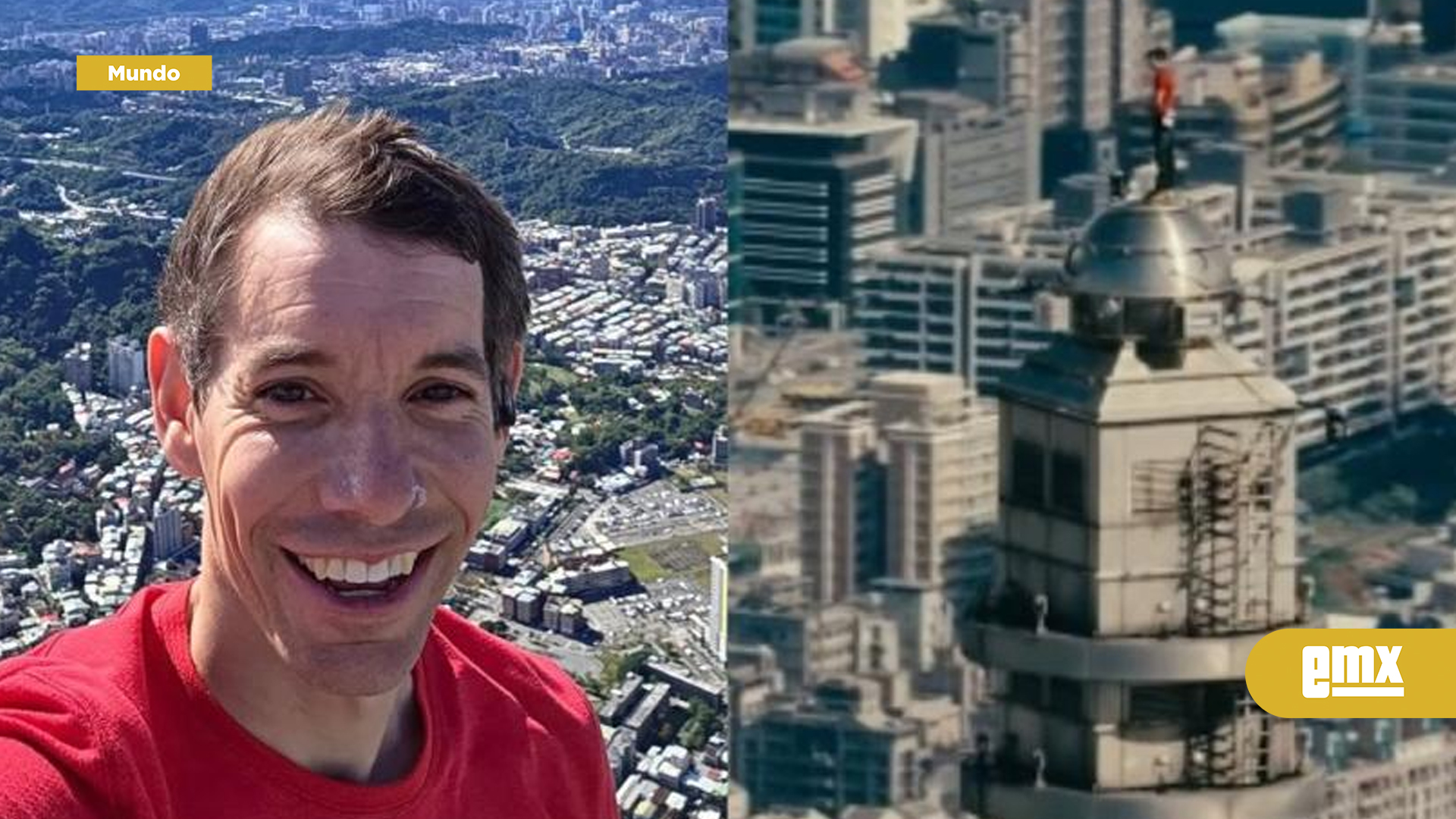 EMX-Alex-Honnold-subió-el-Taipei-101-sin-cables-de-seguridad;-Netflix-transmitió-su-hazaña