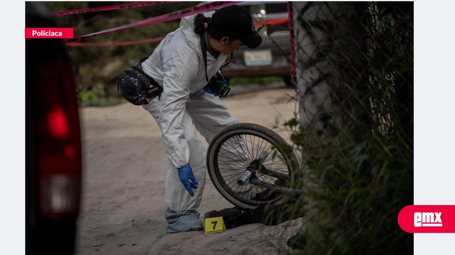 EMX-Hombre-es-atacado-a-disparos-cuando-viajaba-en-una-bicicleta;-paramédicos-lo-declararon-sin-vida