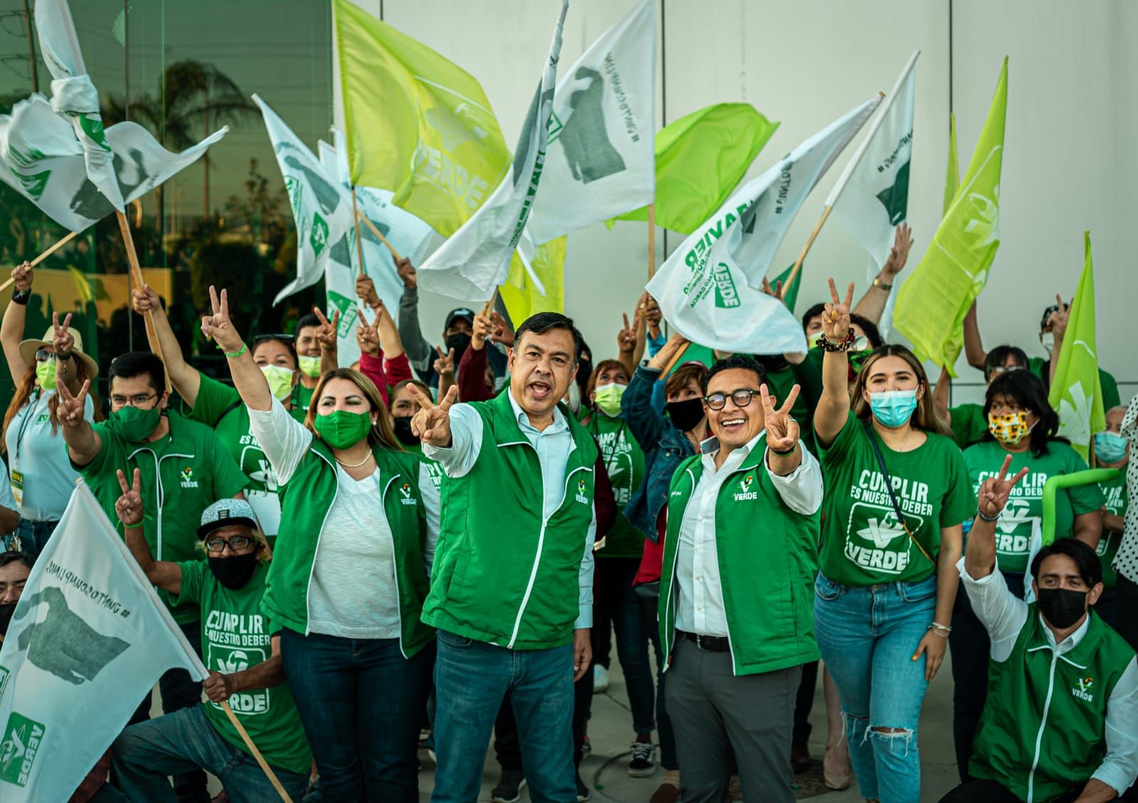 EMX-Javier Castañeda Pomposo participa en cierre de campaña del Verde