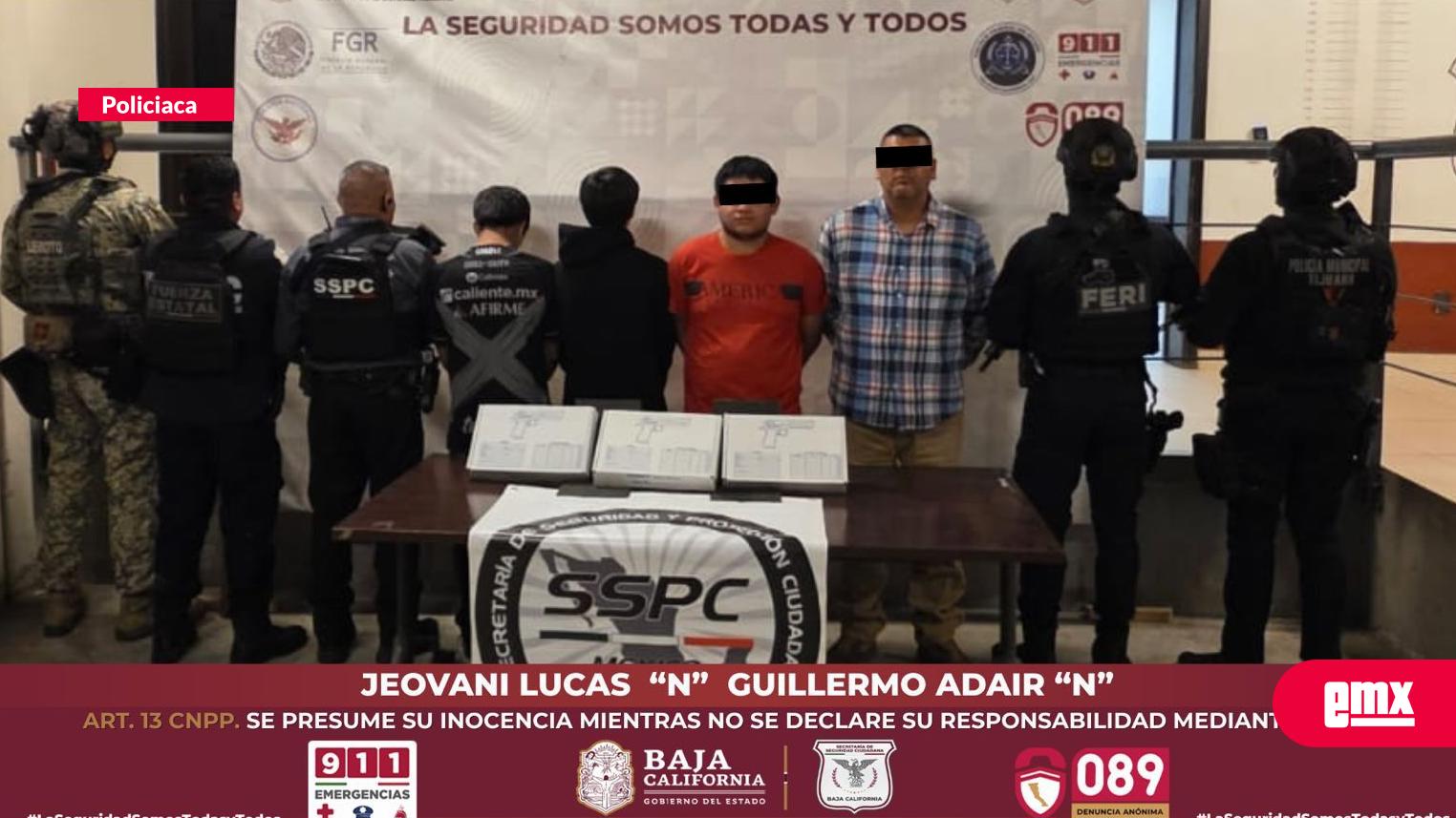 EMX-Par-de-menores-y-dos-adultos,-en-taxi-libre-viajaban-armados