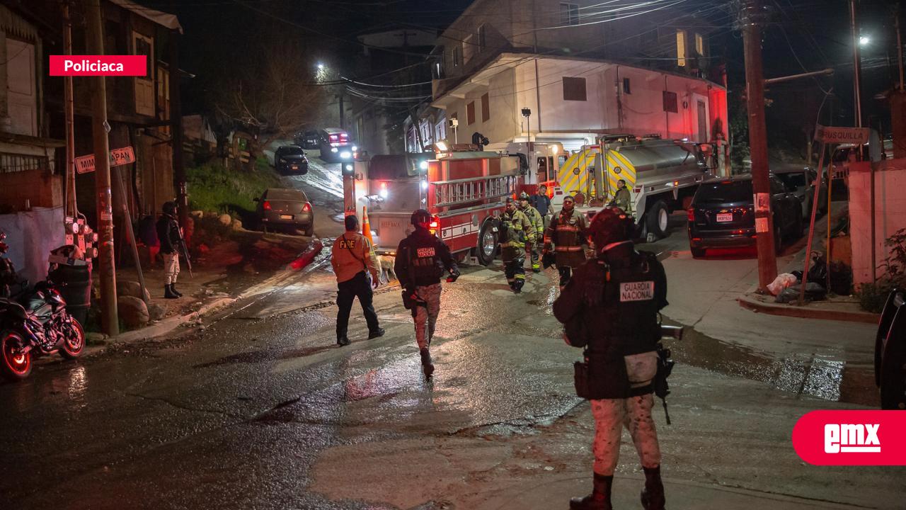 EMX-Incendio estructural consume varias viviendas en la colonia Lomas Taurinas