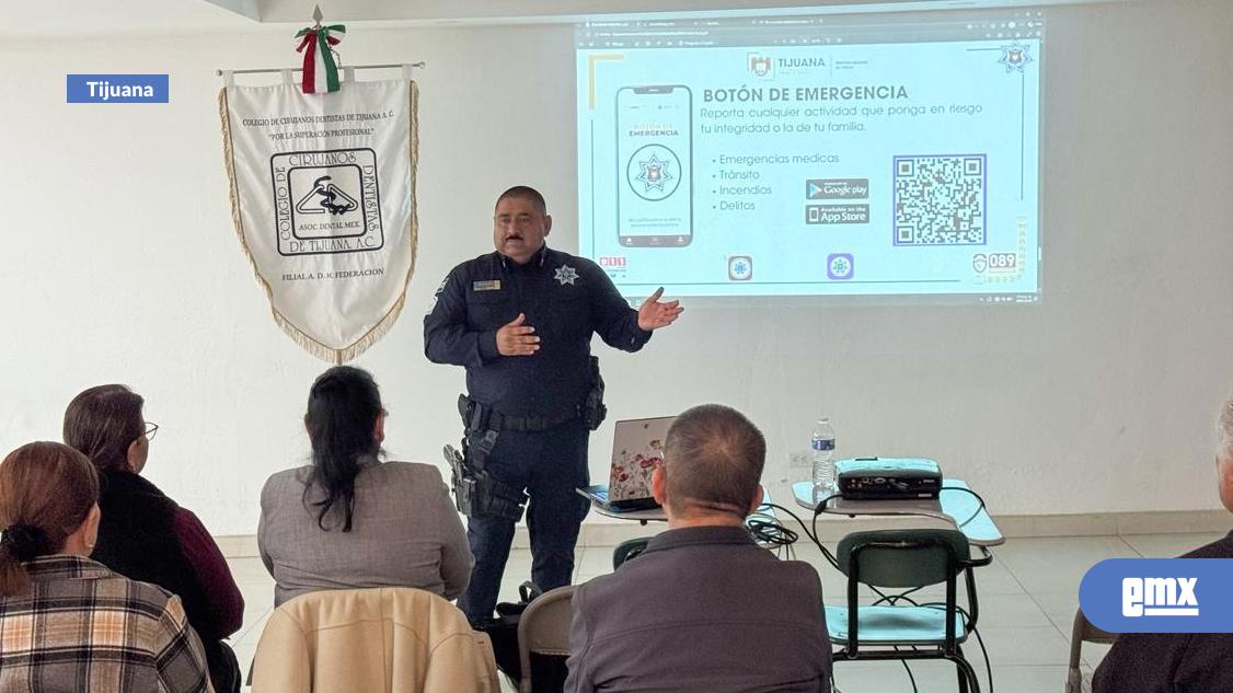 EMX-Imparte SSPCM capacitación en seguridad personal a miembros del Colegio de Cirujanos Dentistas