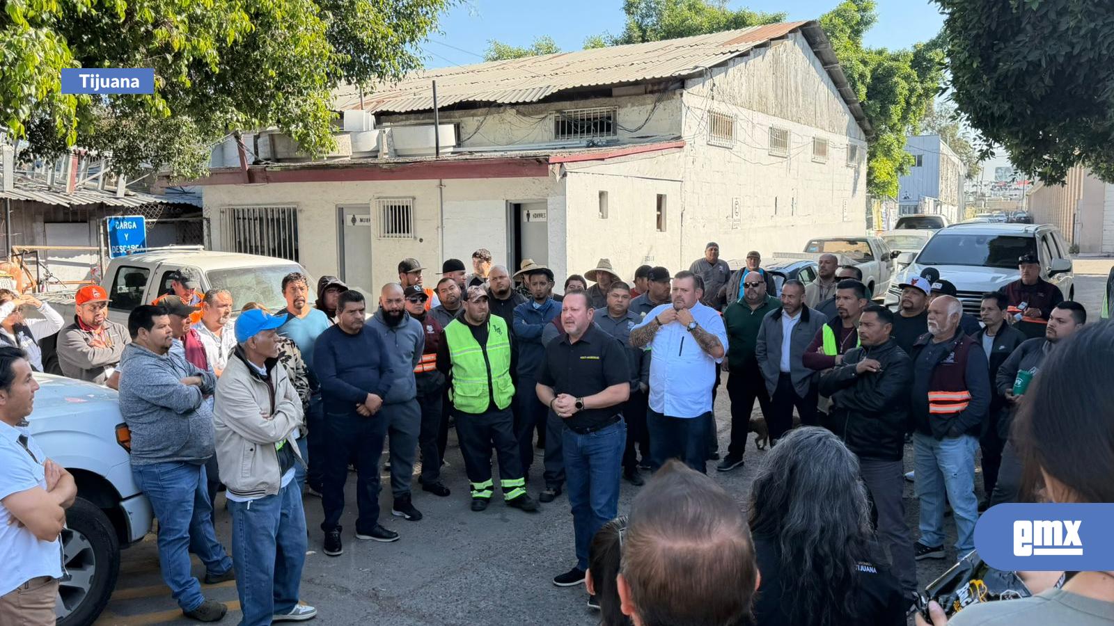 EMX-Sostiene líder burócrata paro laboral en obras públicas La Mesa