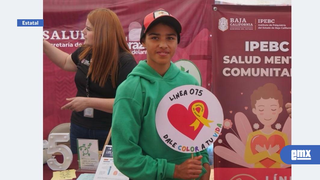 EMX- Mantienen activa la Línea de la Vida 075 para apoyo emocional en Baja California