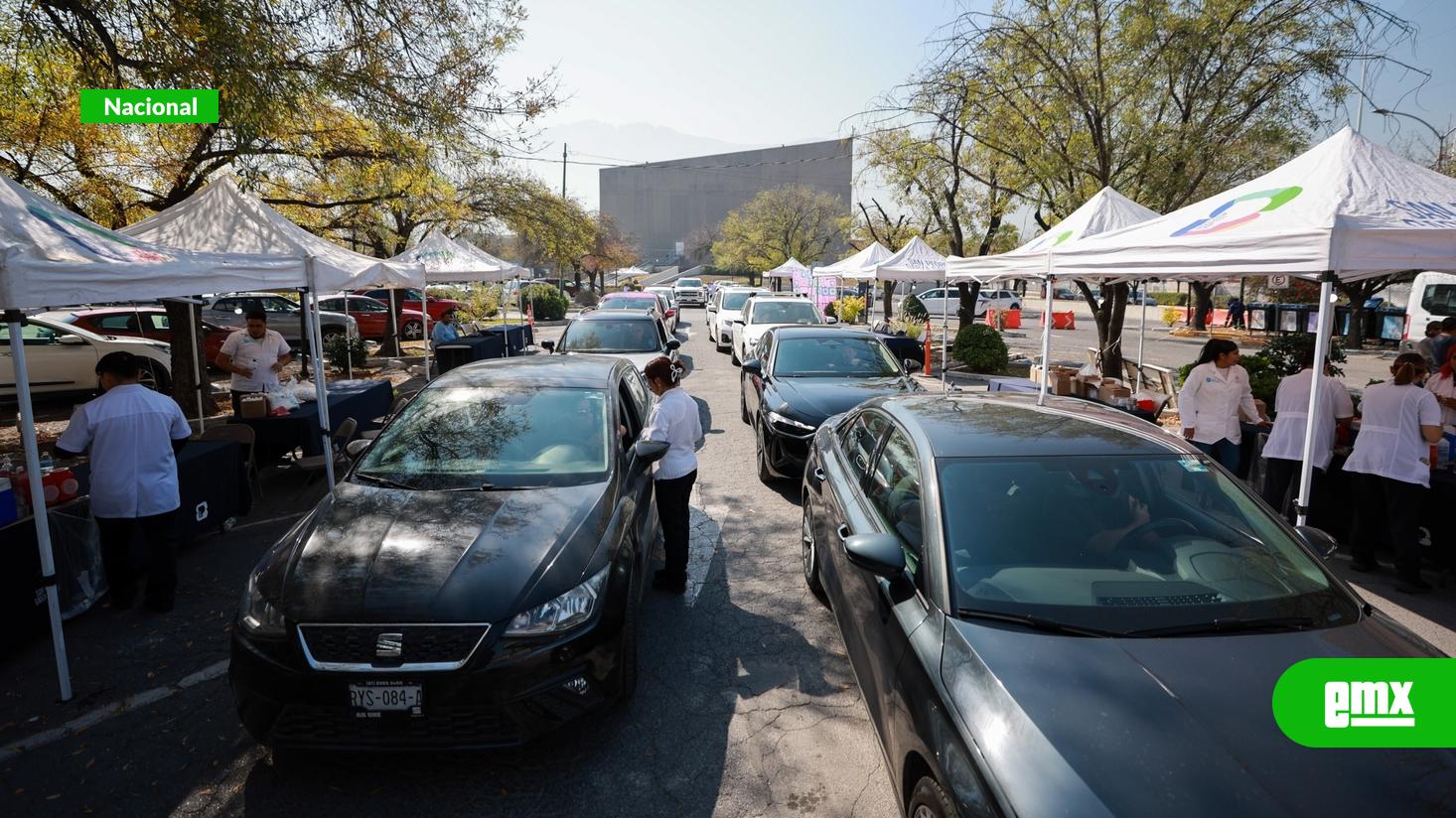 EMX-Implementa San Pedro vacunación por 'drive thru'