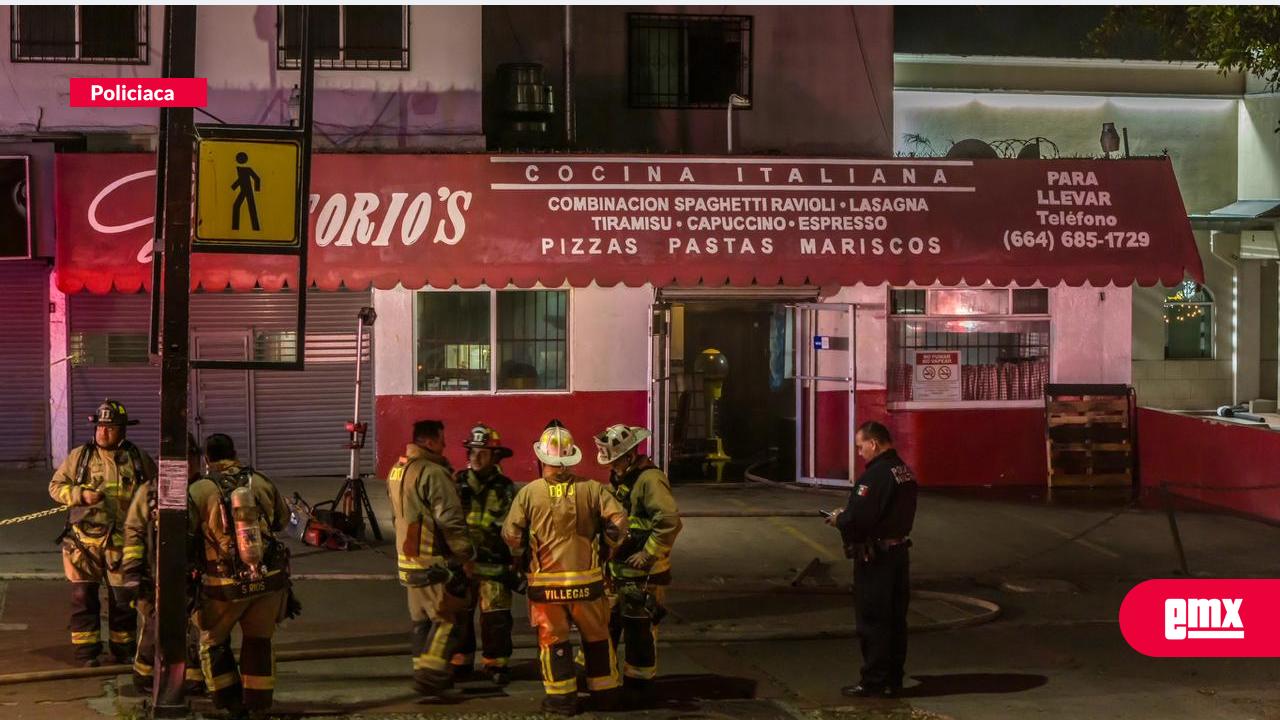 EMX-Conato de incendio en restaurante Victorio’ en Zona Centro