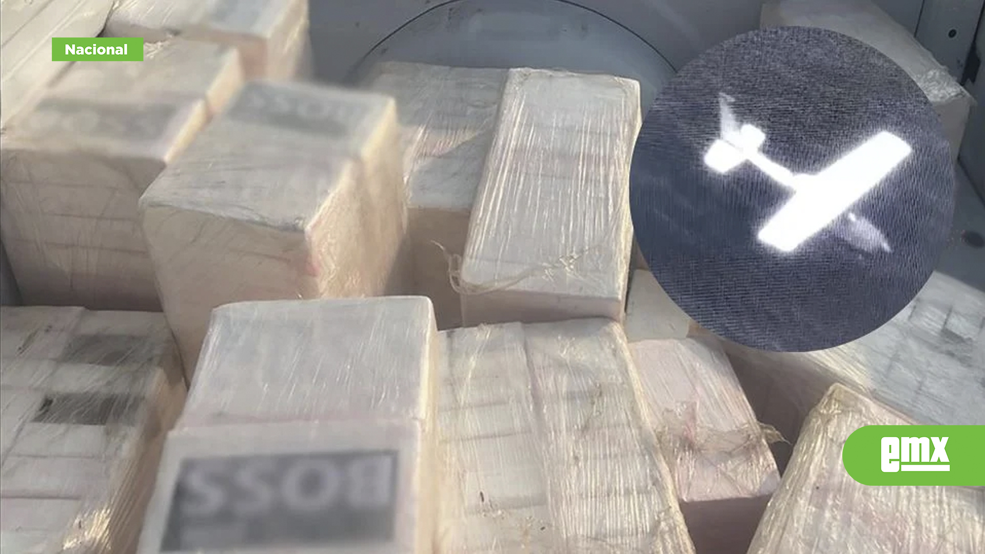 EMX-Aseguran avioneta con más de 500 paquetes de cocaína en Oaxaca