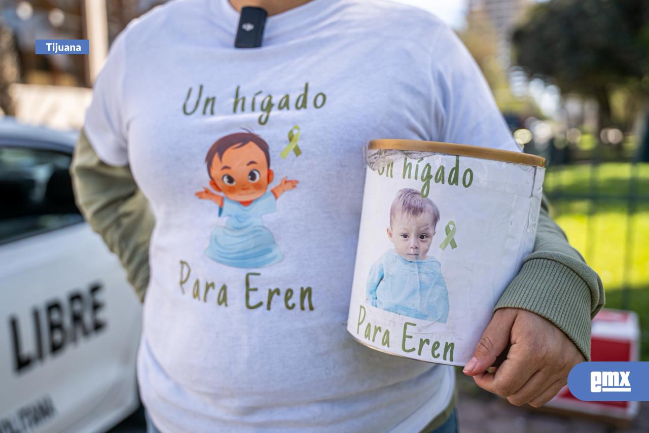 EMX-Familia realiza venta con causa en Tijuana para costear trasplante de hígado de su bebé