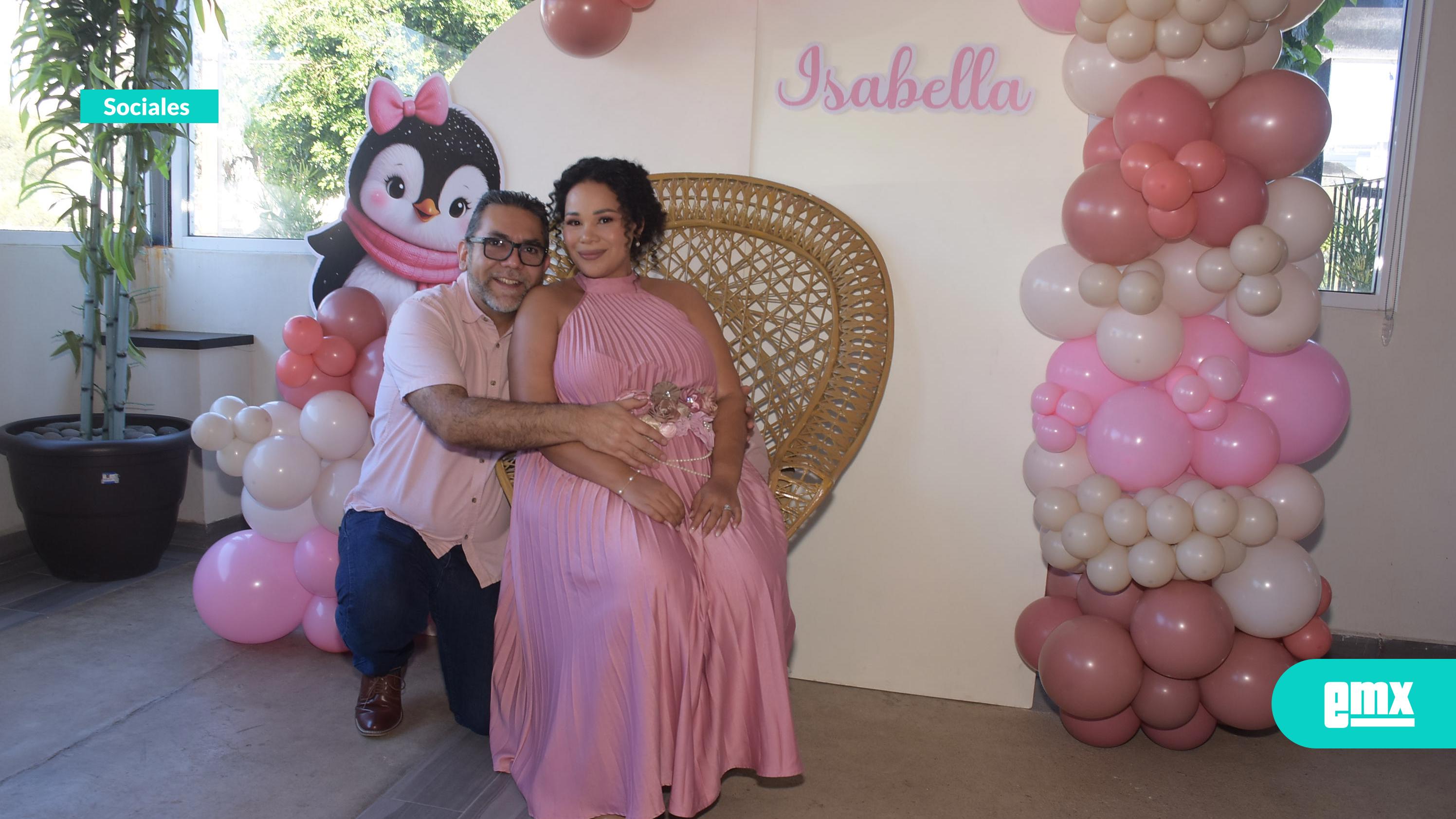 EMX-Baby shower rosado para Silvia Sánchez