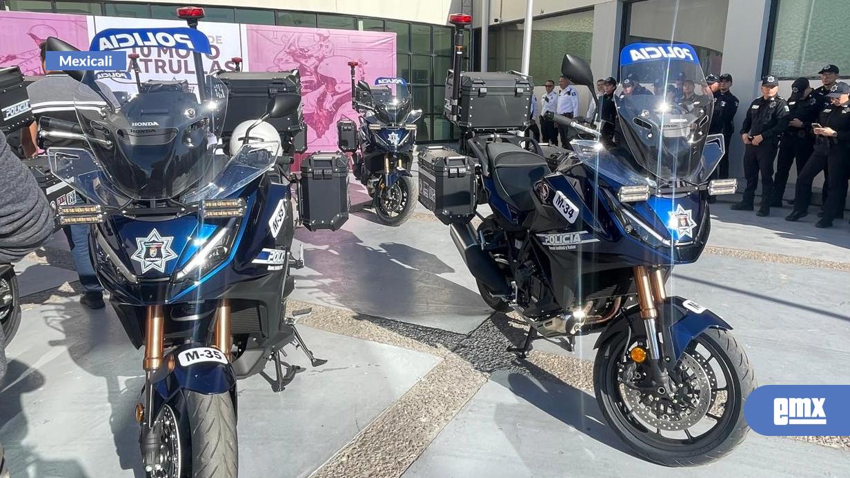 EMX-Recibe DSPM 10 motos patrullas 