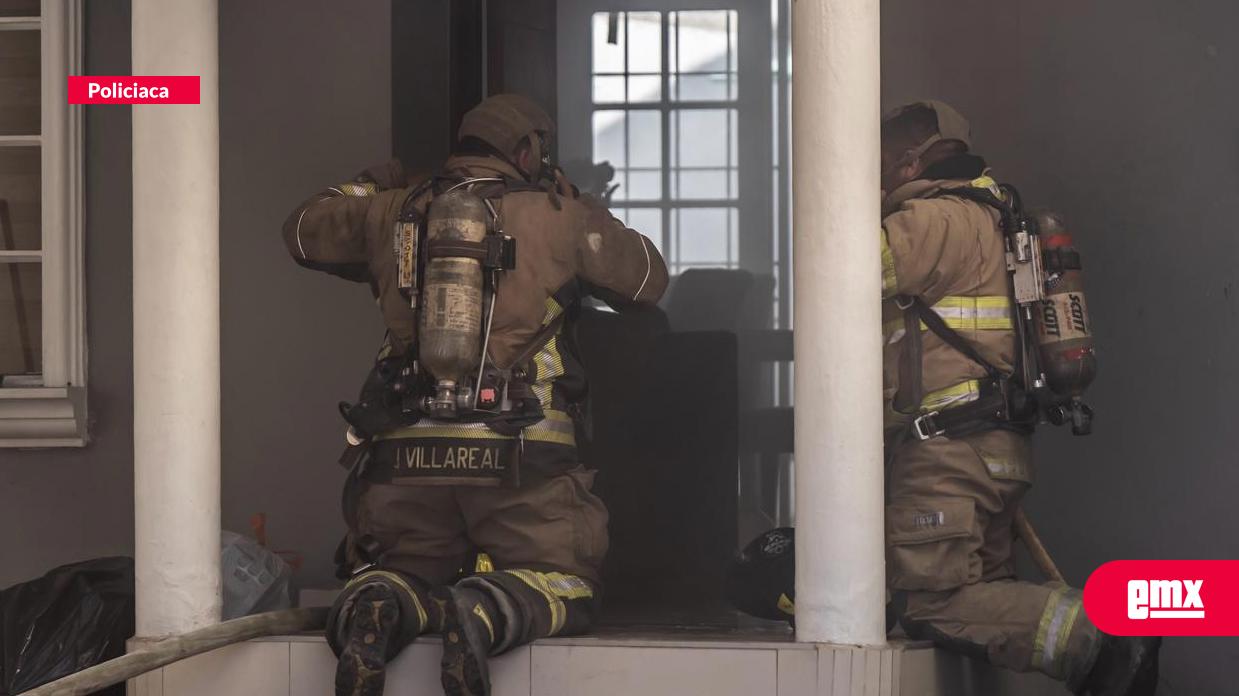 EMX-Incendio en vivienda de Loma Dorada moviliza a bomberos