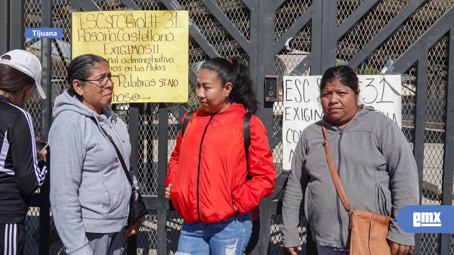 EMX-Desde-hace-un-mes,-padres-mantienen-tomada-la-secundaria-general-31-en-Hacienda-Las-Delicias-por-falta-de-maestros