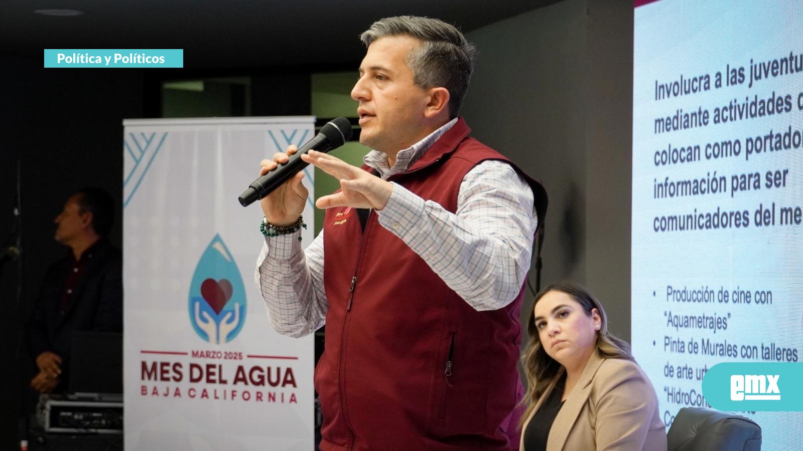 EMX-Alonso Centeno Hernández... Programa actividades para celebrar el “mes del agua”, que se conmemora en marzo