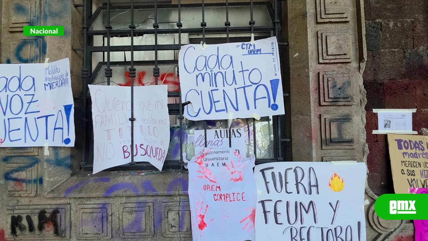 EMX-Vandalizan-sede-de-Morelos;-exigen-justicia-para-Kimberly