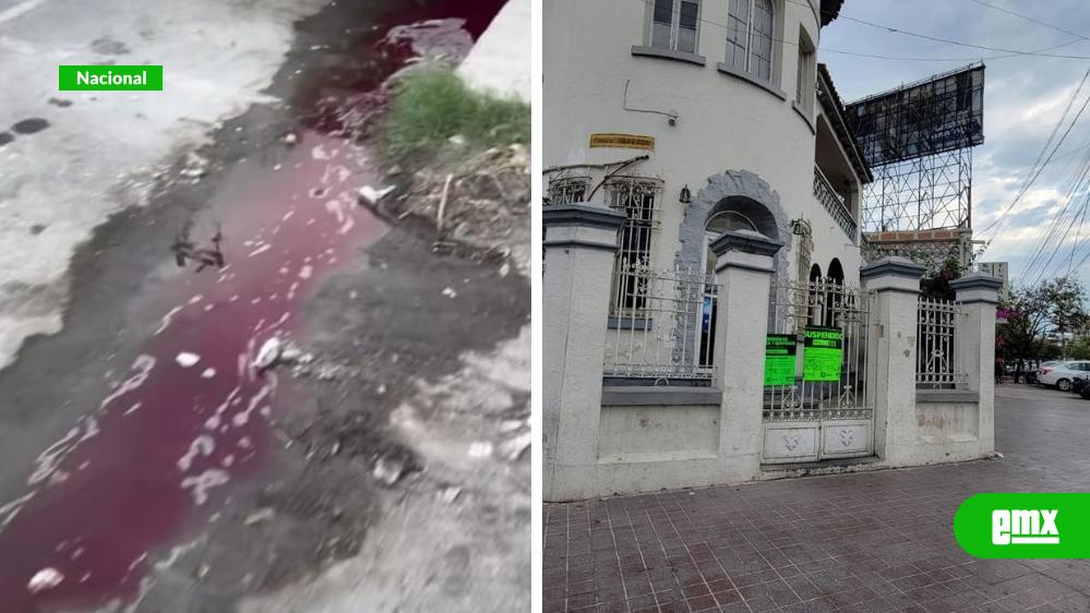 EMX-Suspenden-a-funeraria-por-derramar-líquido-en-vía-pública