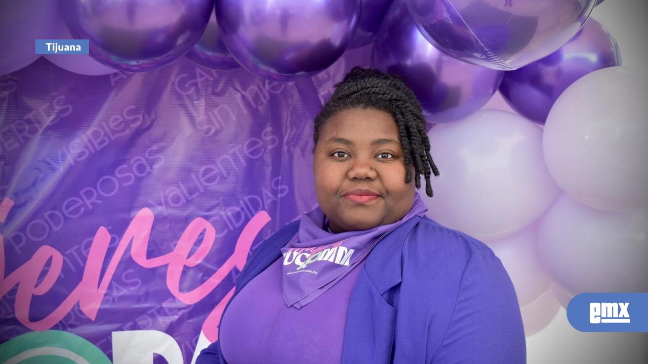 EMX-Rosamide Cadeus, migrante que empodera  a mujeres haitianas en Tijuana