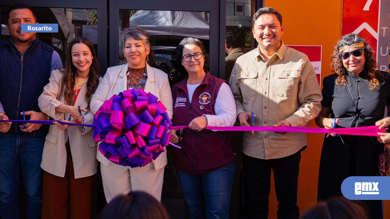 EMX-Presidenta-municipal-Rocío-Adame-encabeza-la-reapertura-de-la-Galería-IMAC-de-Puerto-Nuevo-con-exposición-de-artistas-locales