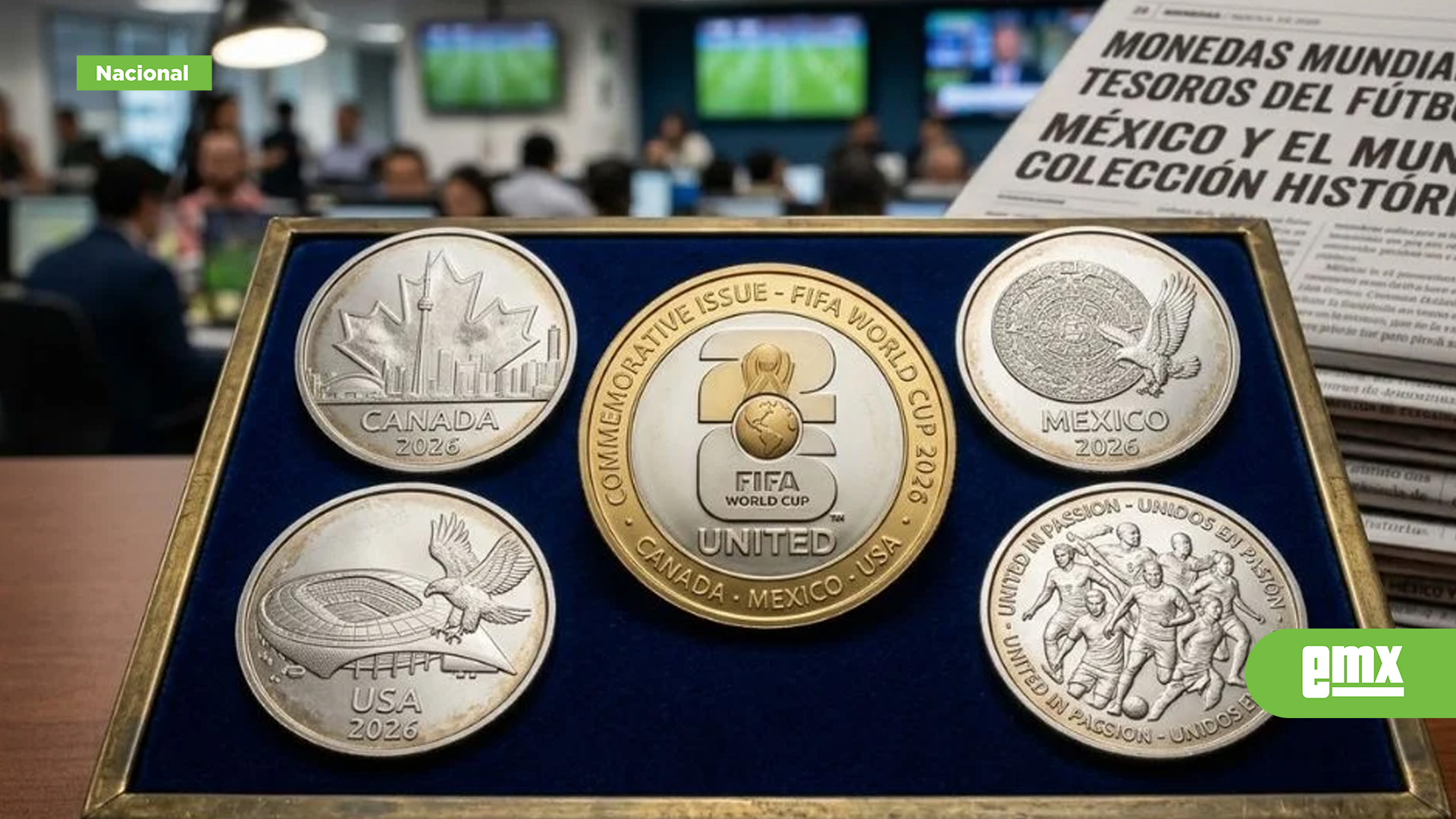 EMX-Monedas-mundialistas-2026:-Así-serán-las-piezas-conmemorativas-de-oro-y-plata