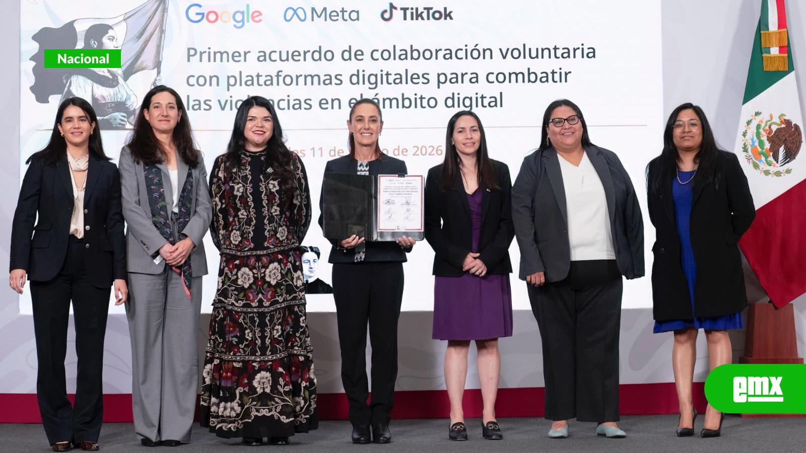 EMX-Firman-primer-acuerdo-en-colaboración-voluntaria-con-Google,-Meta-y-Tiktok-para-combatir-violencia-digital-contra-las-mujeres