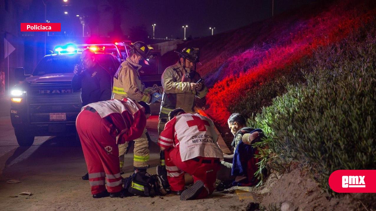 EMX-Localizan-a-hombre-golpeado-en-la-Zona-Centro;-lo-trasladan-a-un-hospital