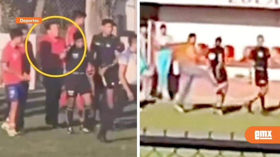 EMX-Entra-a-cancha-Alcalde-para-golpear-a-árbitro