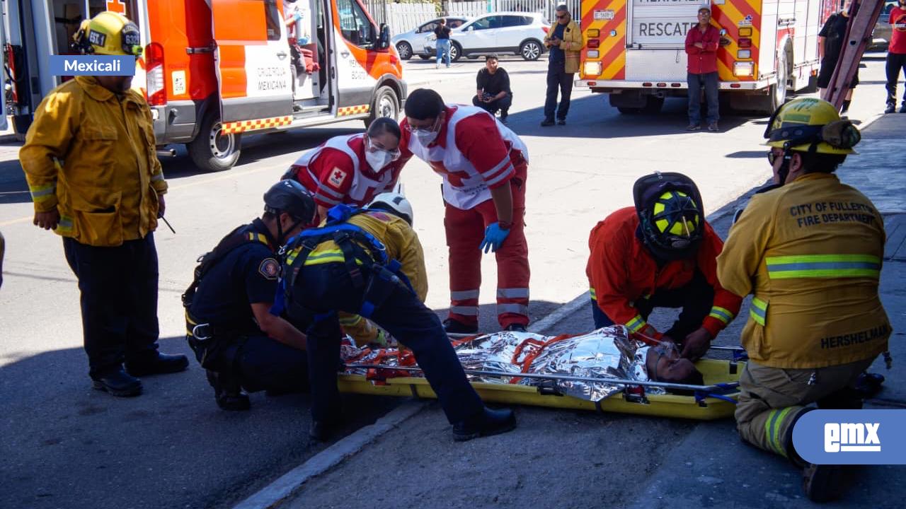 EMX-Descarga eléctrica deja a trabajador con quemaduras en azotea de SuKarne en Mexicali