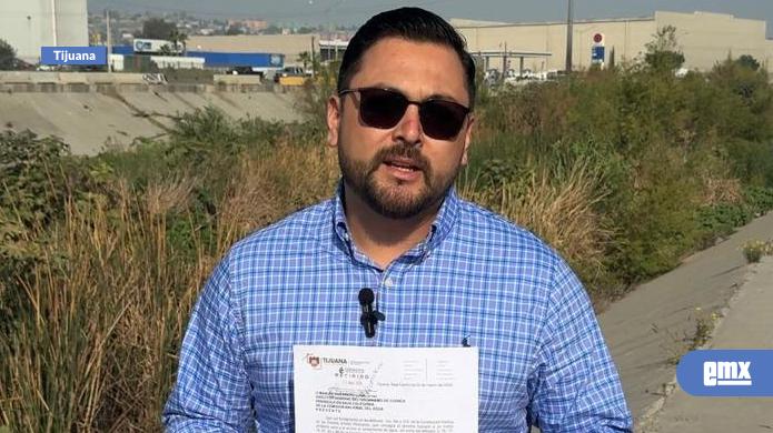 EMX-Exige-regidor-Loza-a-Conagua-limpien-canalización-del-Río-Tijuana